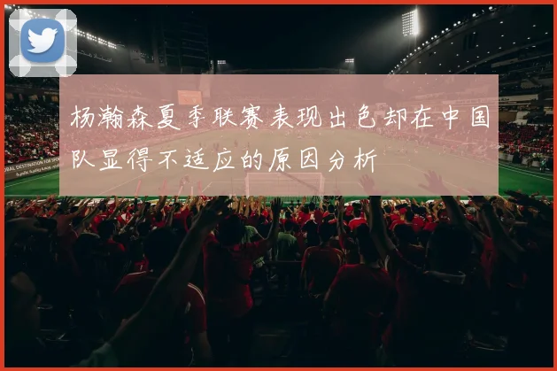 杨瀚森夏季联赛表现出色却在中国队显得不适应的原因分析